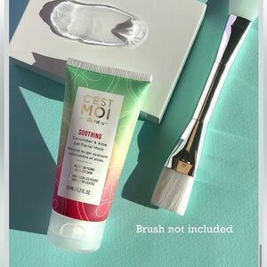 Cest Moi Soothing Cucumber Gel Face Mask NWT